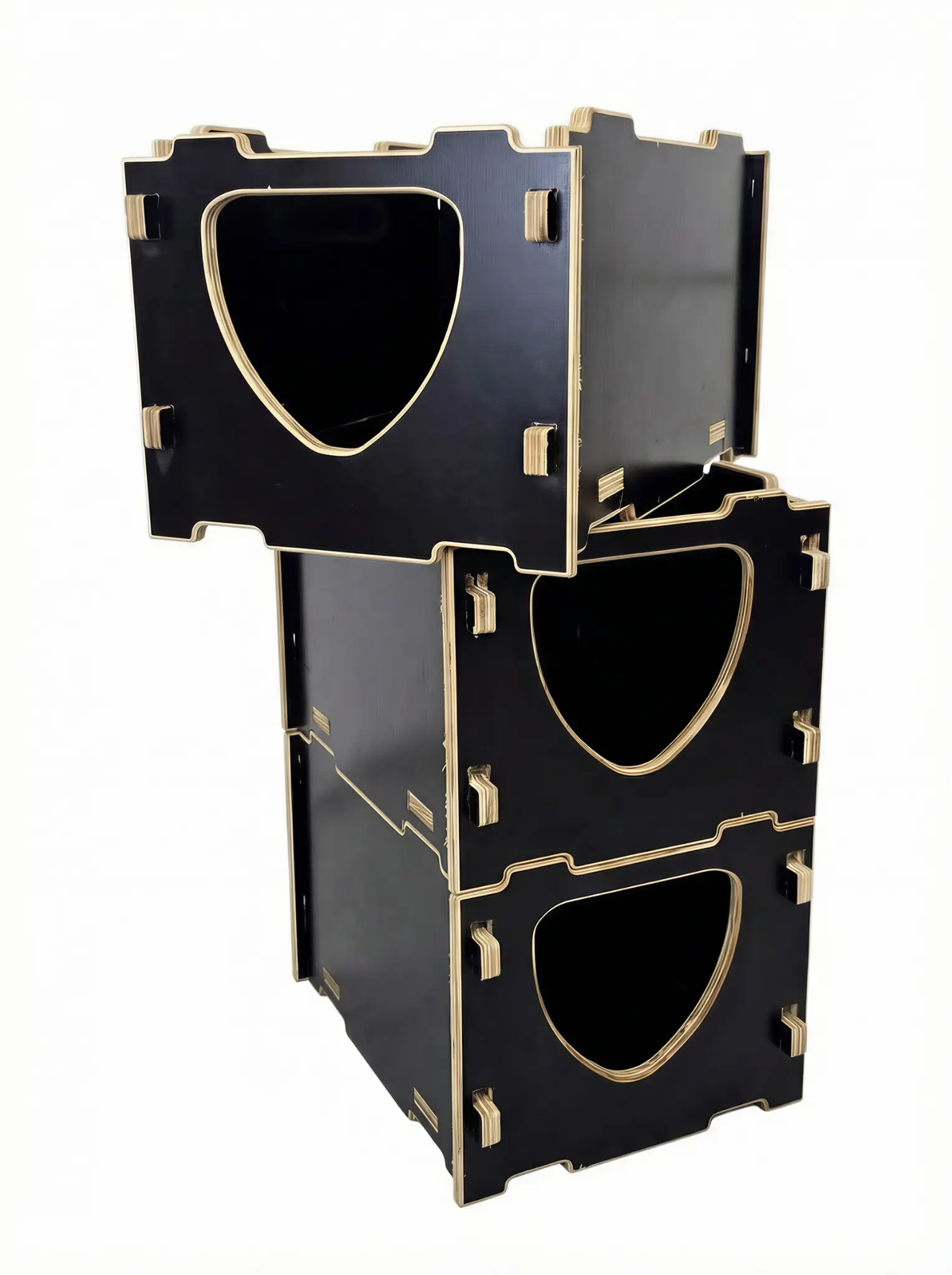 Trade-Mod Stackable Storage Boxes — modular interlocking van storage